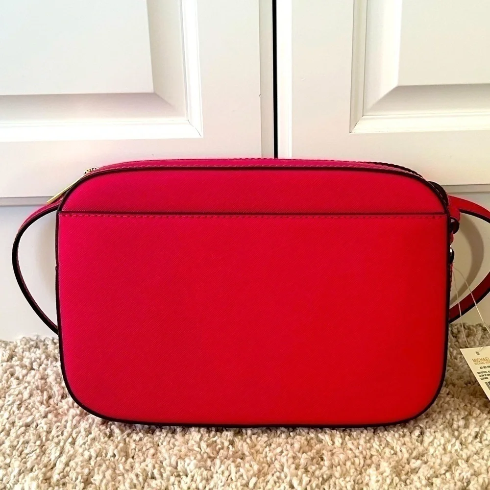Michael Kors Jet Set Zip Chain Crossbody with Matching Card Holder
